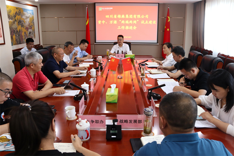 鄧華主持召開資中、萬源“兩端兩網(wǎng)”試點建設工作推進會