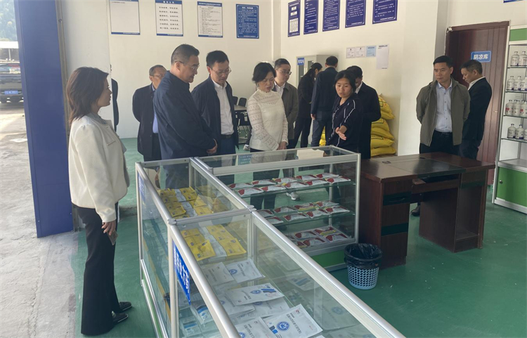 四川省供銷社黨組成員、理事會(huì)副主任、一級(jí)巡視員楊武秀帶隊(duì)到萬源調(diào)研集團(tuán)舊院黑雞產(chǎn)業(yè)發(fā)展工作